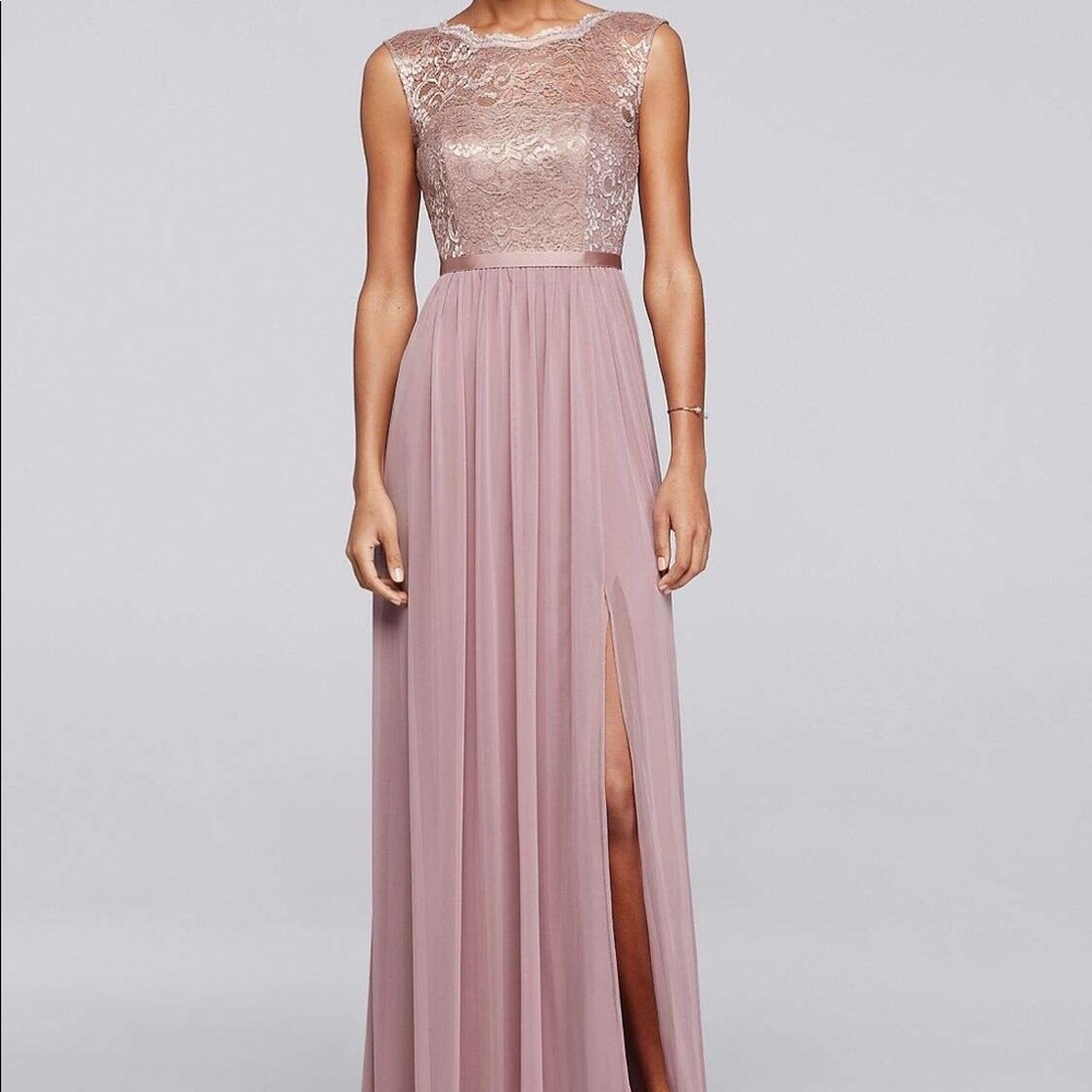 David’s Bridal Bridesmaid Dress